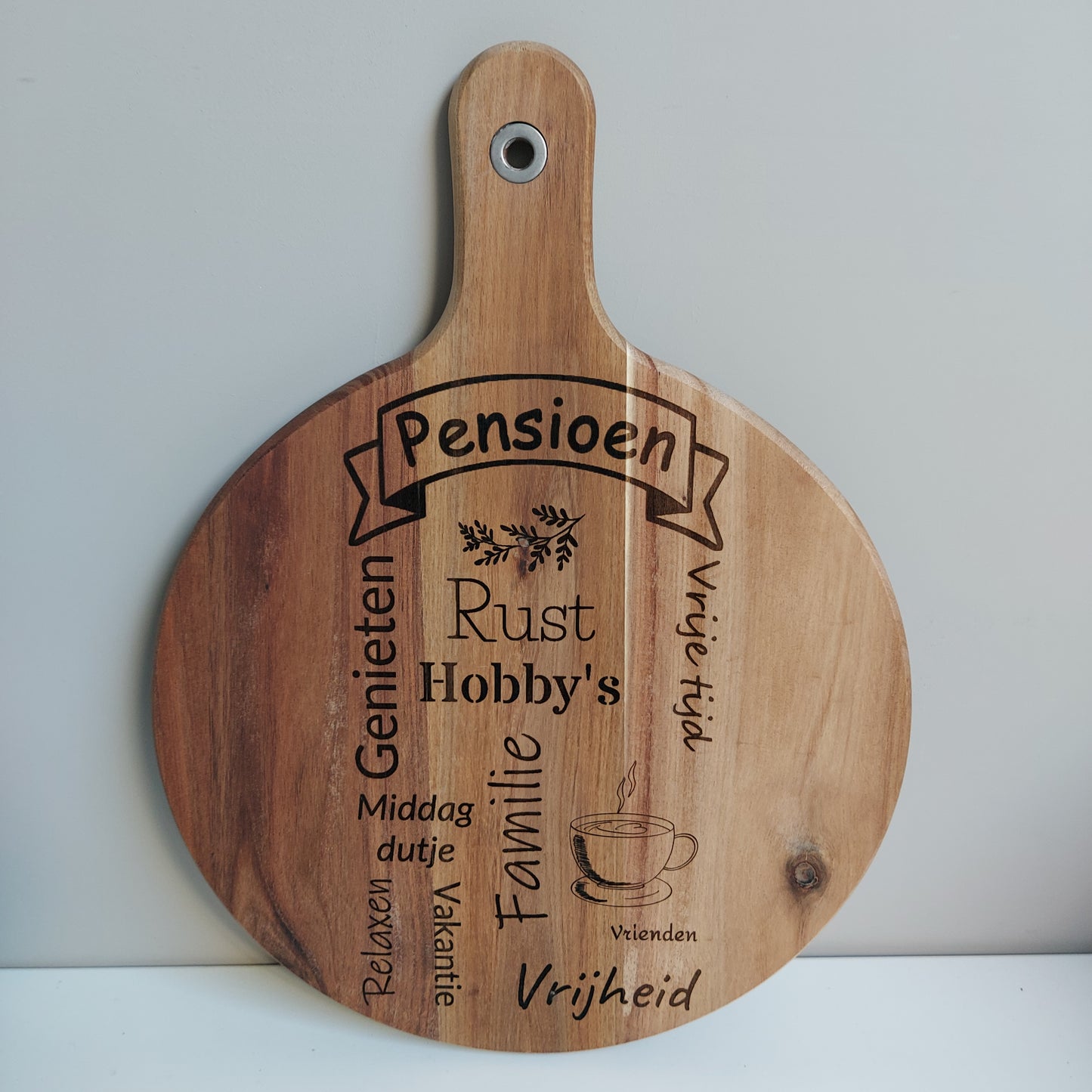 Snijplank 'Pensioen'