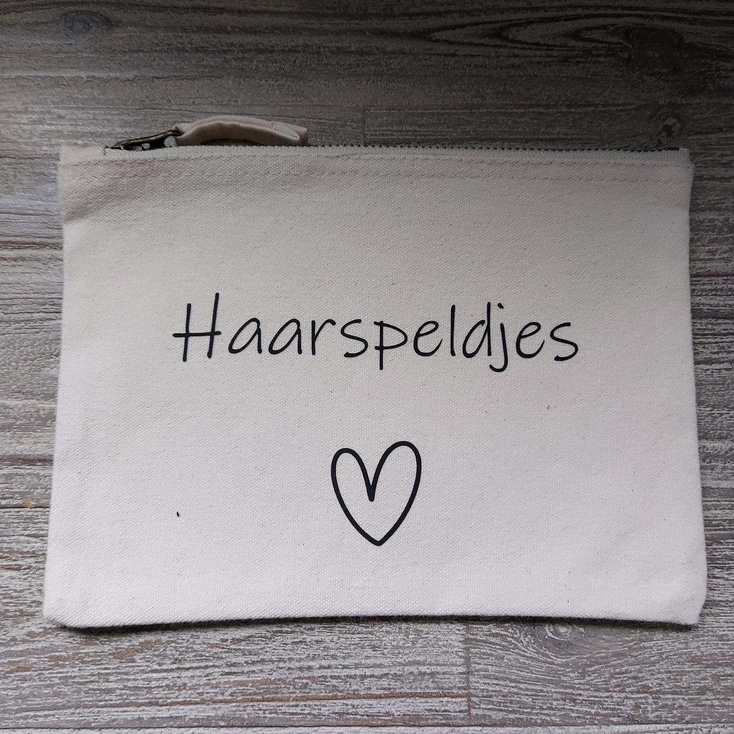 Haarspeldjes etui/organizer- Creme van het Blije Snoetje