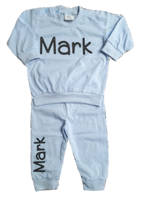 Gepersonaliseerde pyjama van Het Blije Snoetje.