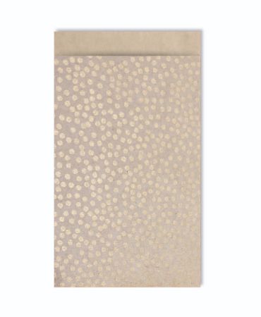 Cadeauzakjes mini dots eco, 12x19cm - 5 stuks