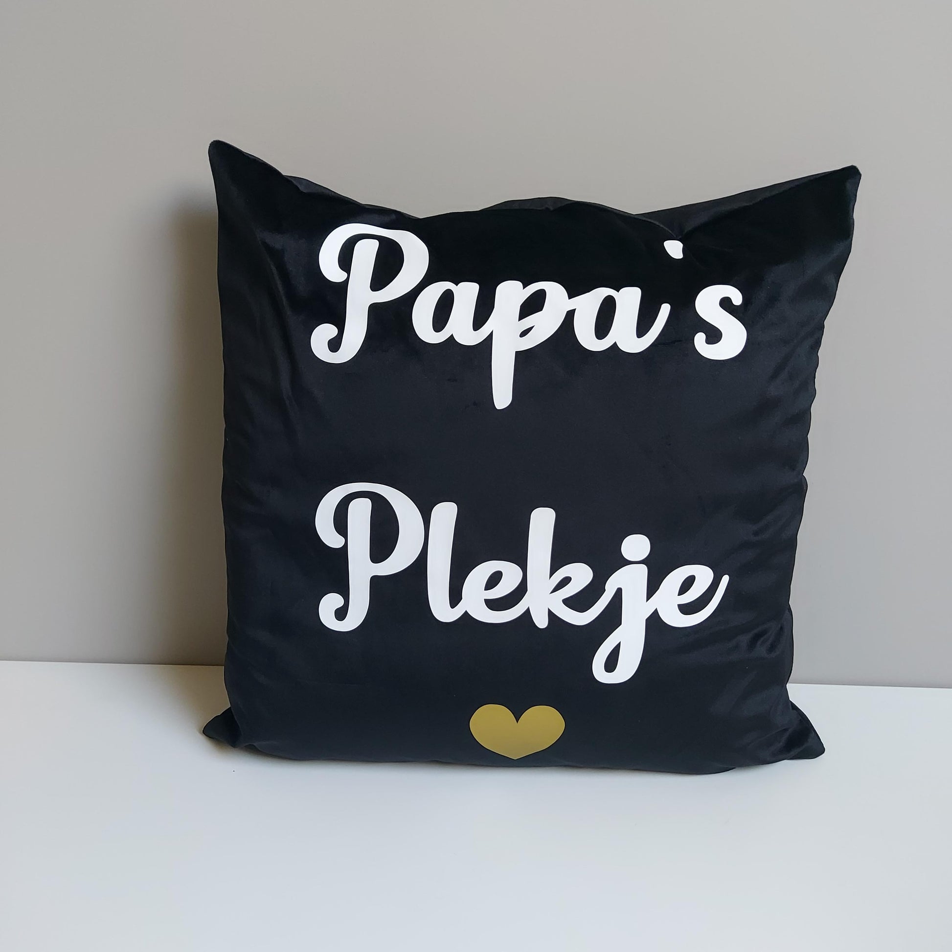 kussen papa's plekje van het blije snoetje