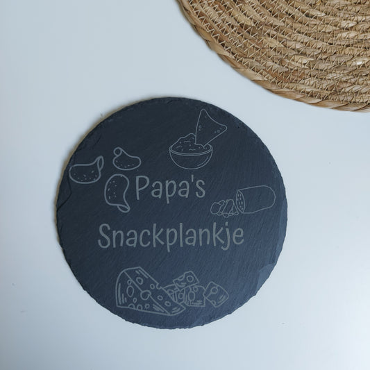 papa's snackplankje vaderdagcadeau
