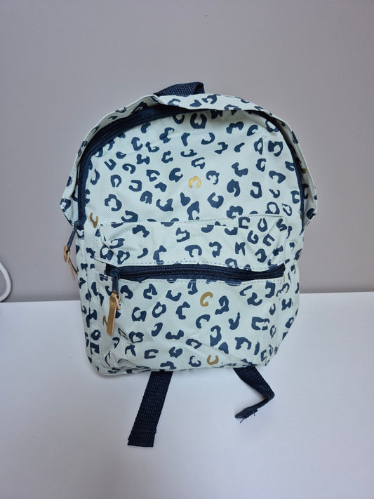 Kinder Rugzak Mint groen – Peuter & Kleuter Rugtas met Voorvak – 28 x 21 cm