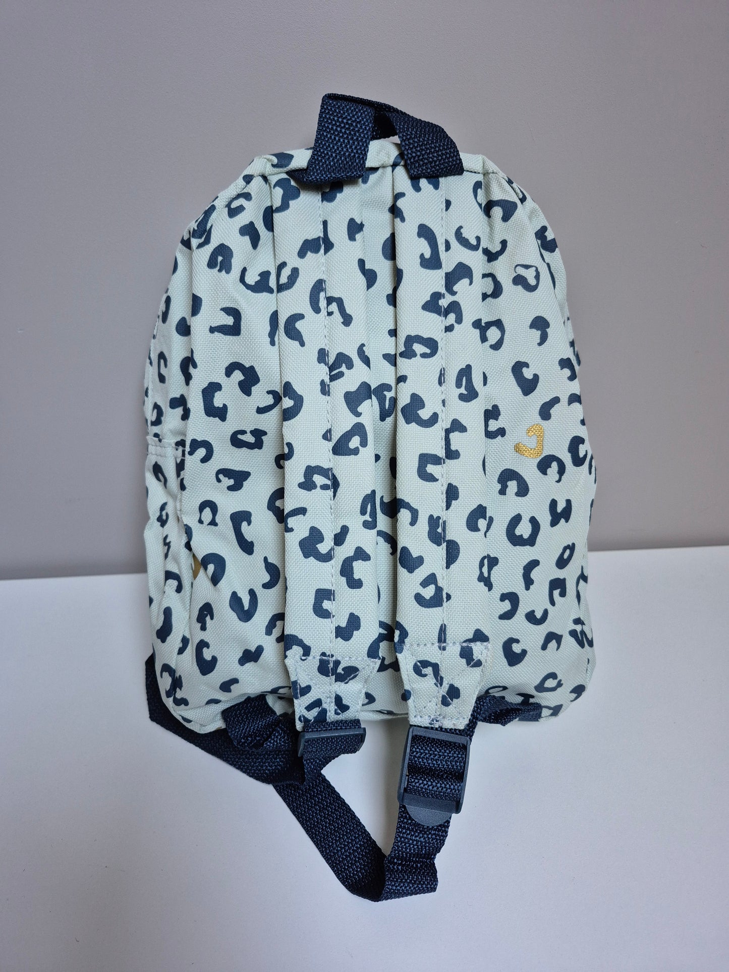 Kinder Rugzak Mint groen – Peuter & Kleuter Rugtas met Voorvak – 28 x 21 cm