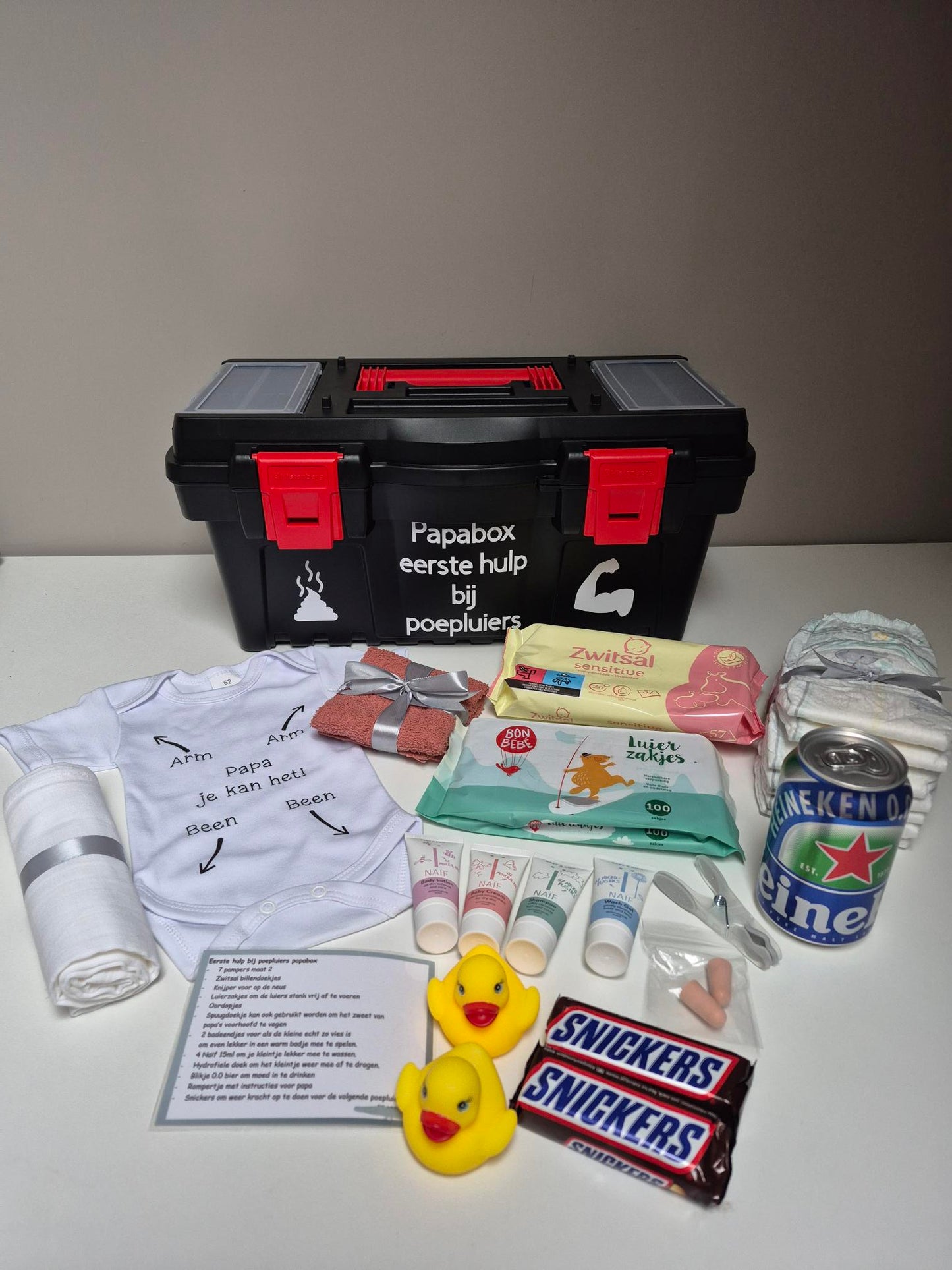 Papabox 'Eerste hulp bij poepluiers' - Deluxe