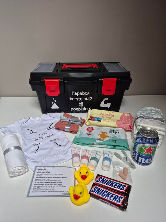 Papabox 'Eerste hulp bij poepluiers' - Deluxe