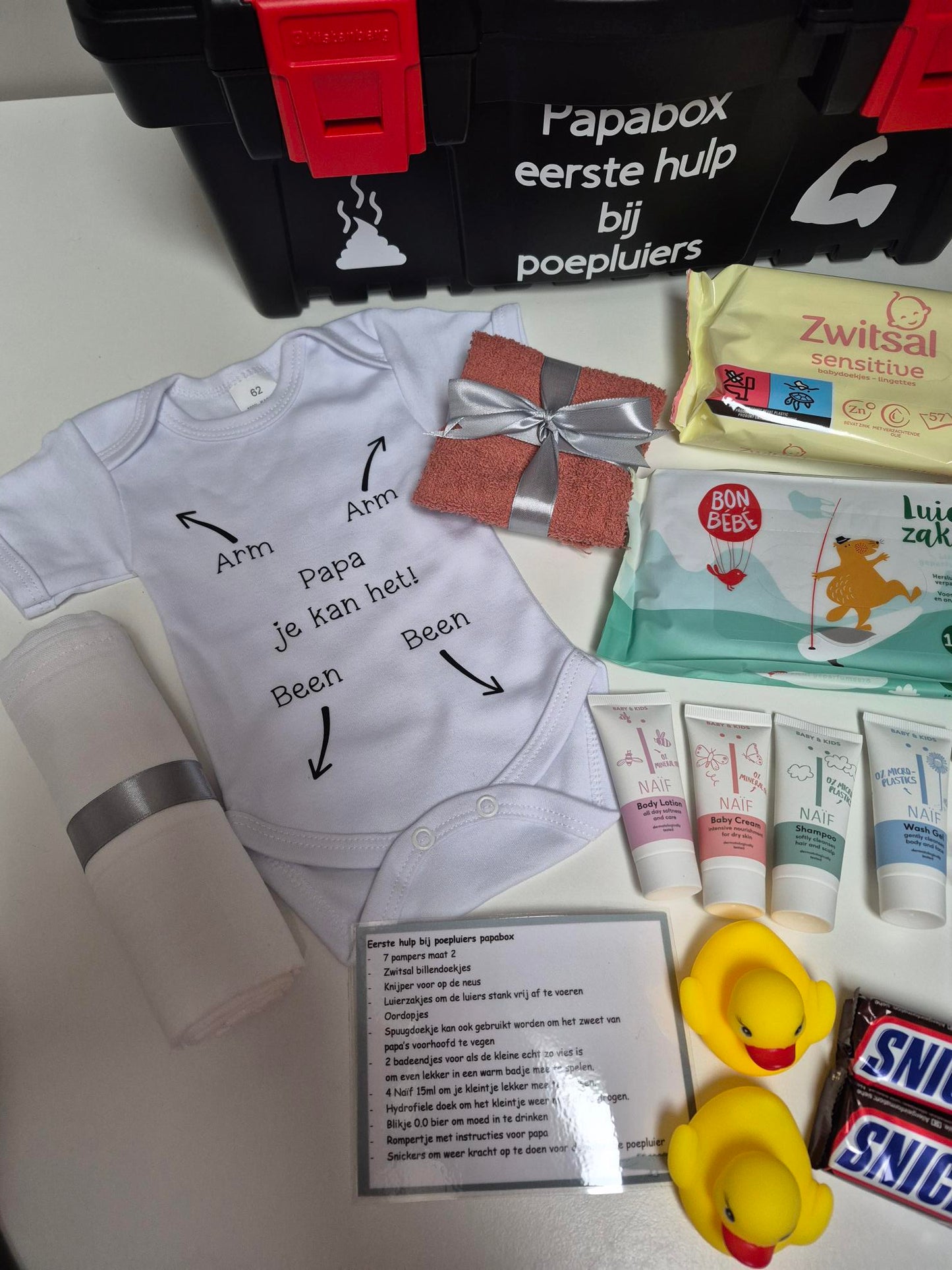 Papabox 'Eerste hulp bij poepluiers' - Deluxe