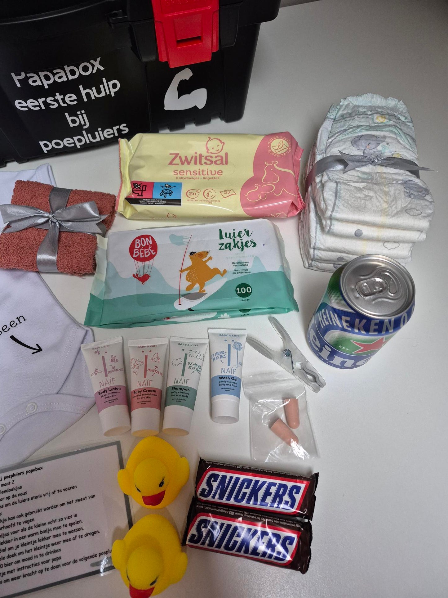Papabox 'Eerste hulp bij poepluiers' - Deluxe
