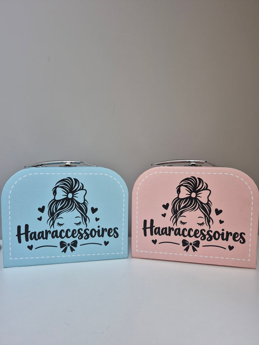 Kinderkoffertje voor haaraccessoires – leuke en handige opberger