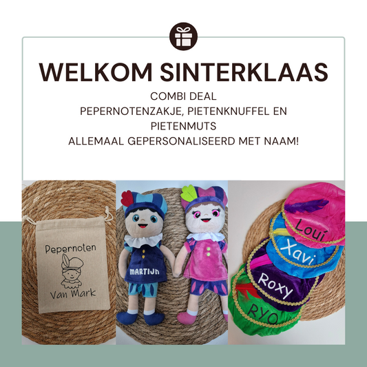 Sinterklaas Combi Deal – 3 gepersonaliseerde items met naam