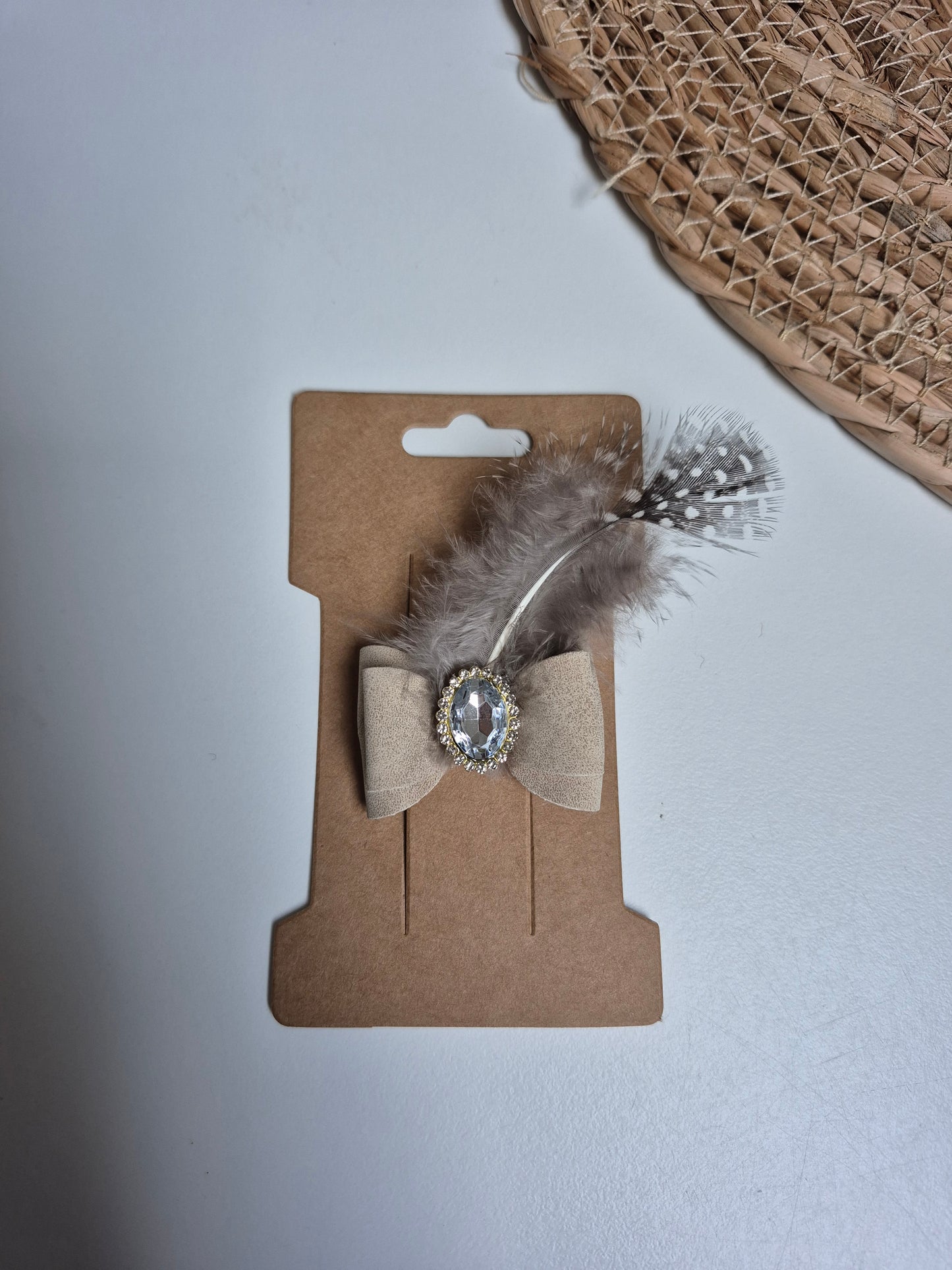 Luxe haarspeldjes met veertje – perfect voor Sinterklaas!