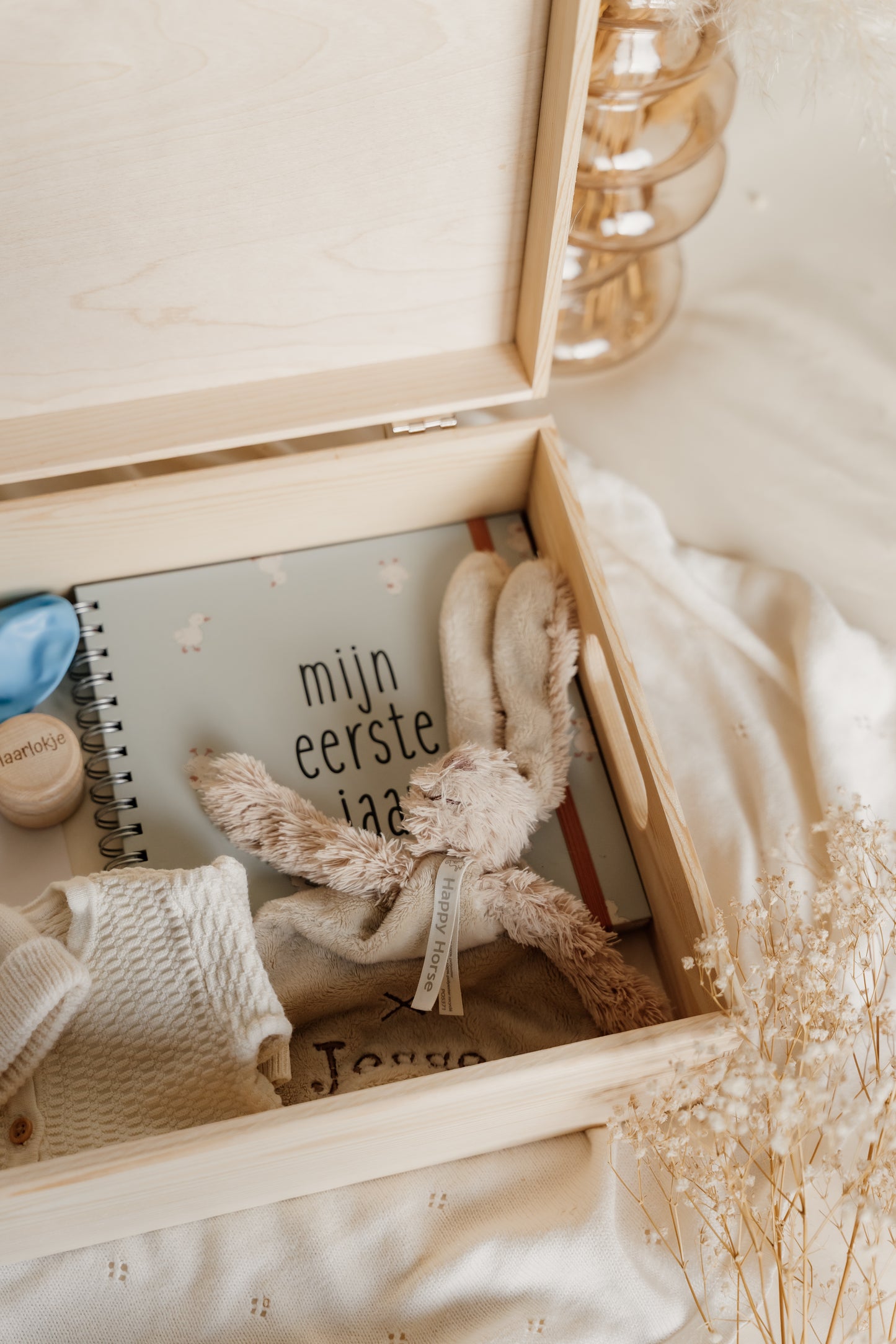Houten bewaardoos 'Mijn mooiste herinneringen'