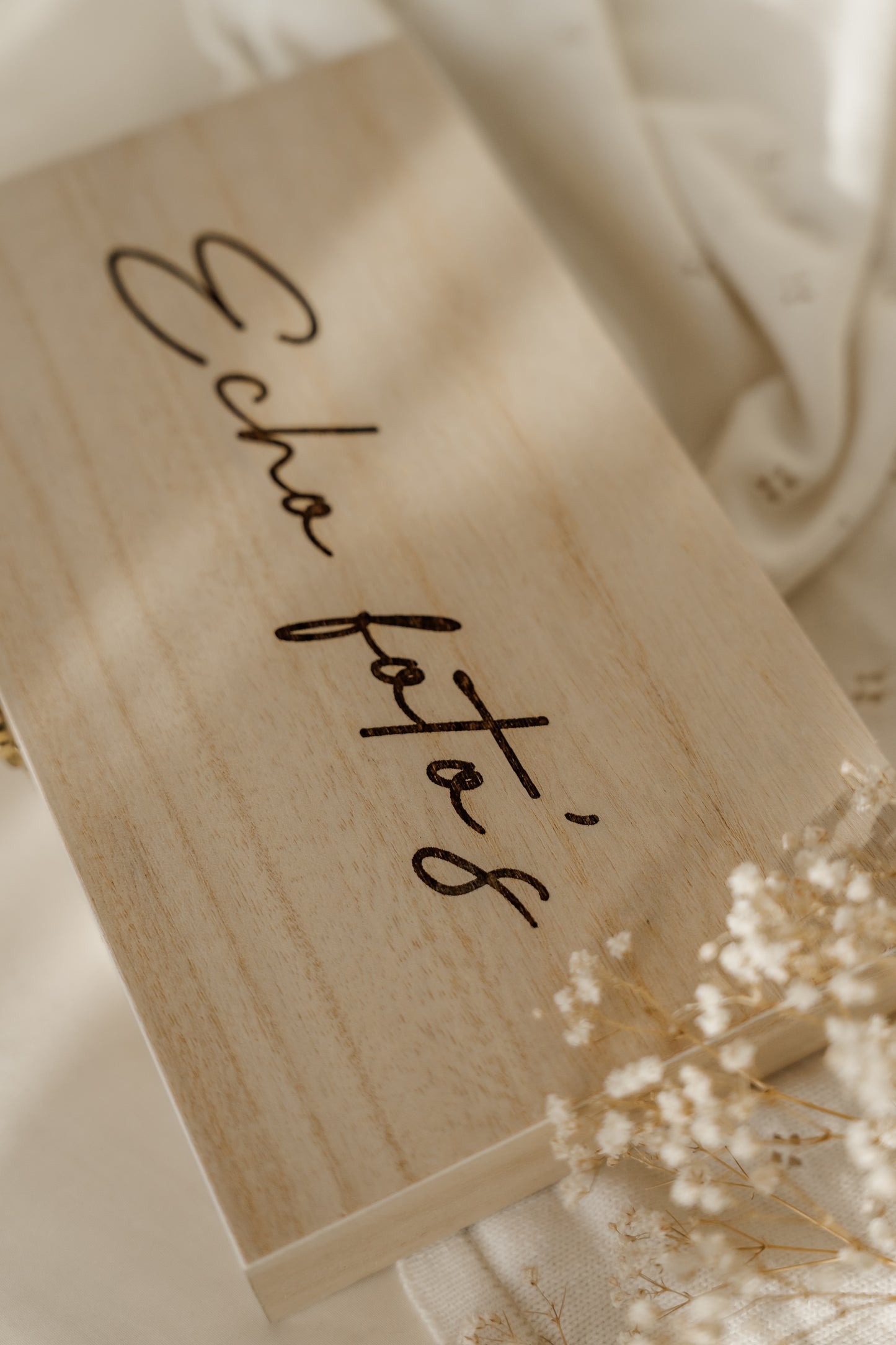 Bewaardoos voor echo foto's