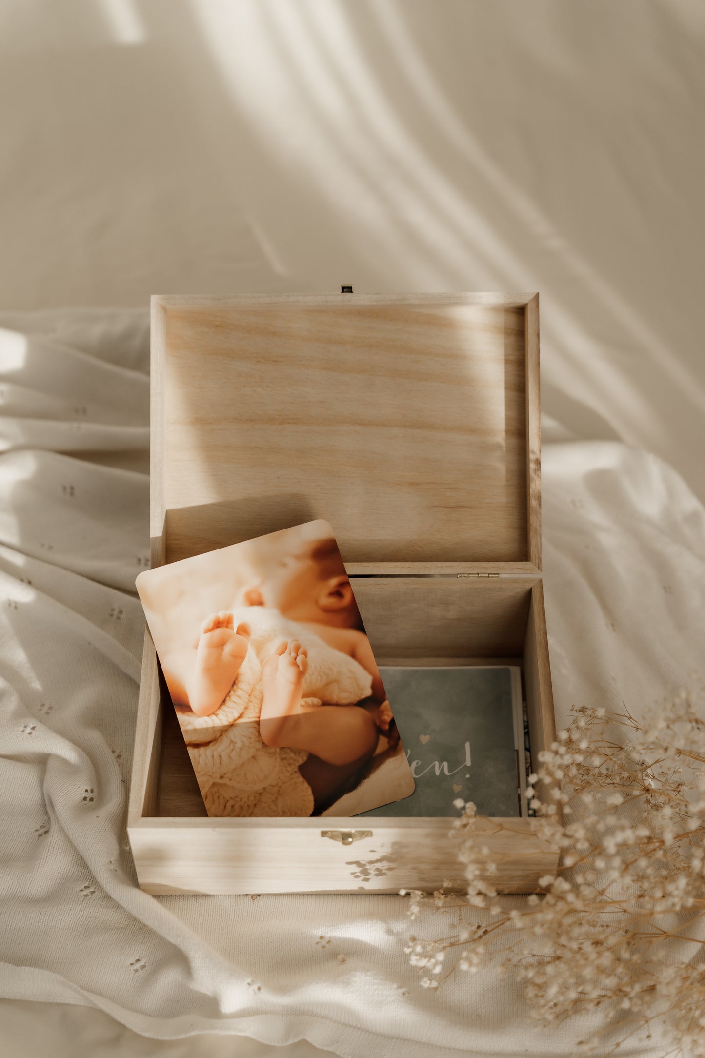 Bewaardoos voor geboortekaartjes