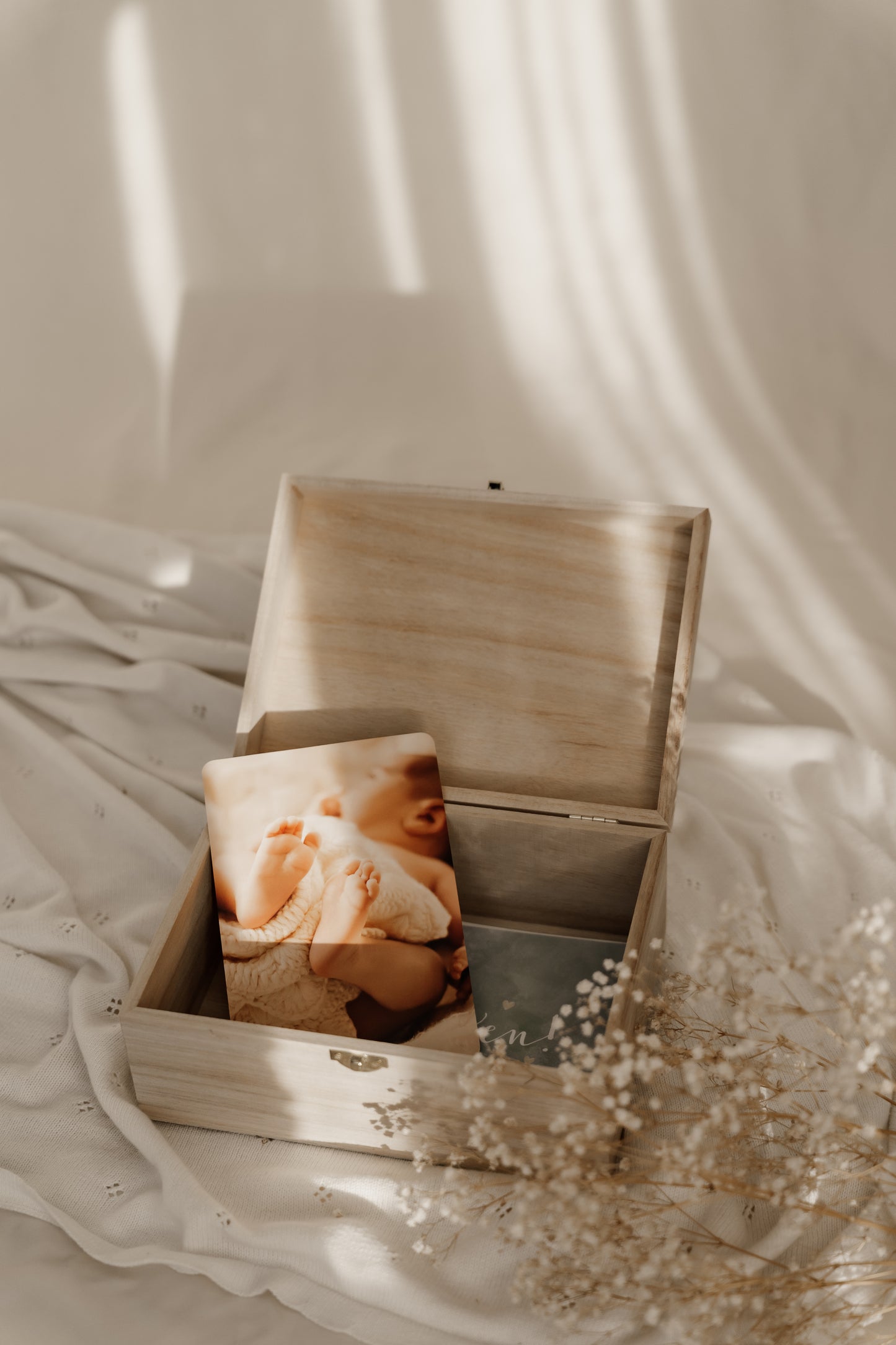 Bewaardoos voor geboortekaartjes