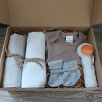 Babygiftset Grijs van Het Blije Snoetje
