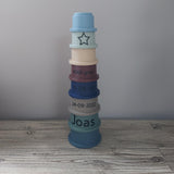 Mushie stapeltoren - Forest gepersonaliseerd